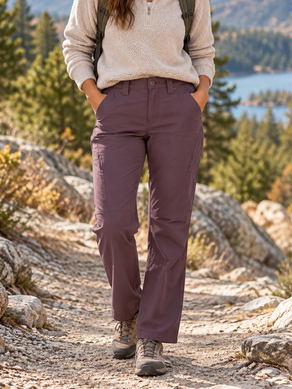 Duluth Trading Co Women’s Flexpedition Bootleg  Cargo Pants